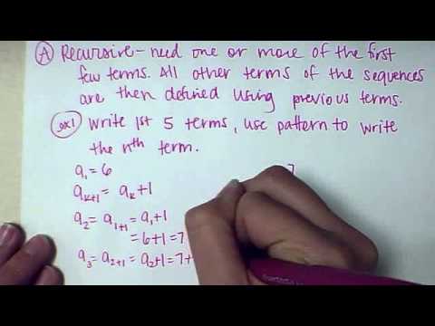 Recursive Sequences/Factorial