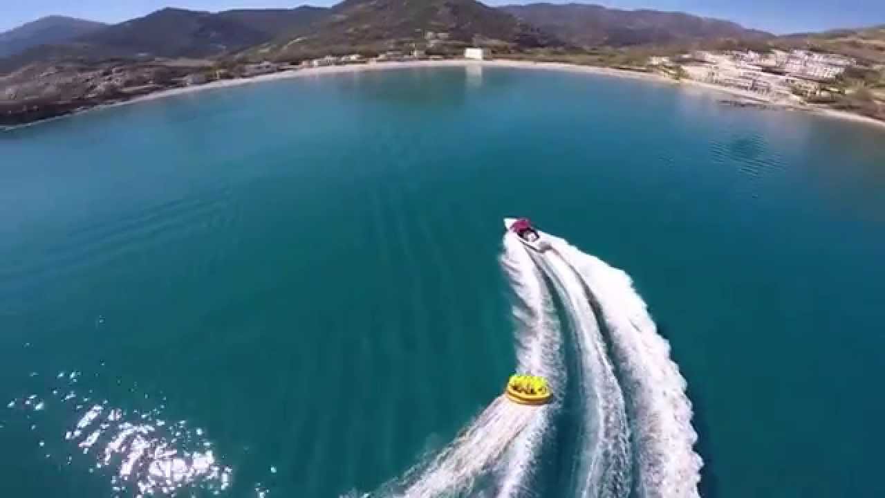 AquaSpeed 5 seats Commercial towable with mousama bottom from CommercialTowable.com