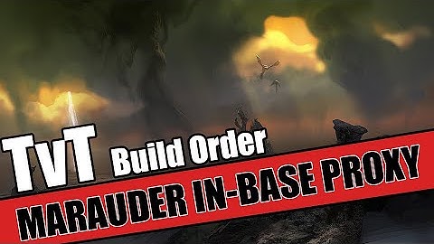 Build Order Tutorial: TvT Byun In-Base Marauder Proxy