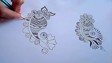 Learn Mehndi Basic || मेहंदी लगाना सीखें