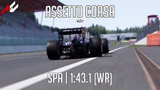 AC | Formula RSS 2013 @Spa | 1:43.1 (WR) Setup