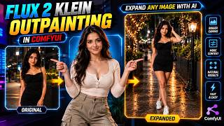 Flux 2 Klein Outpainting in ComfyUI Expand Any Image with AI - EP-11 ComfyUI