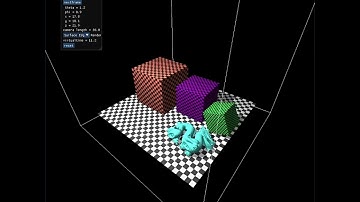 Real-time rigid body simulation with position-based dynamics (PBD)