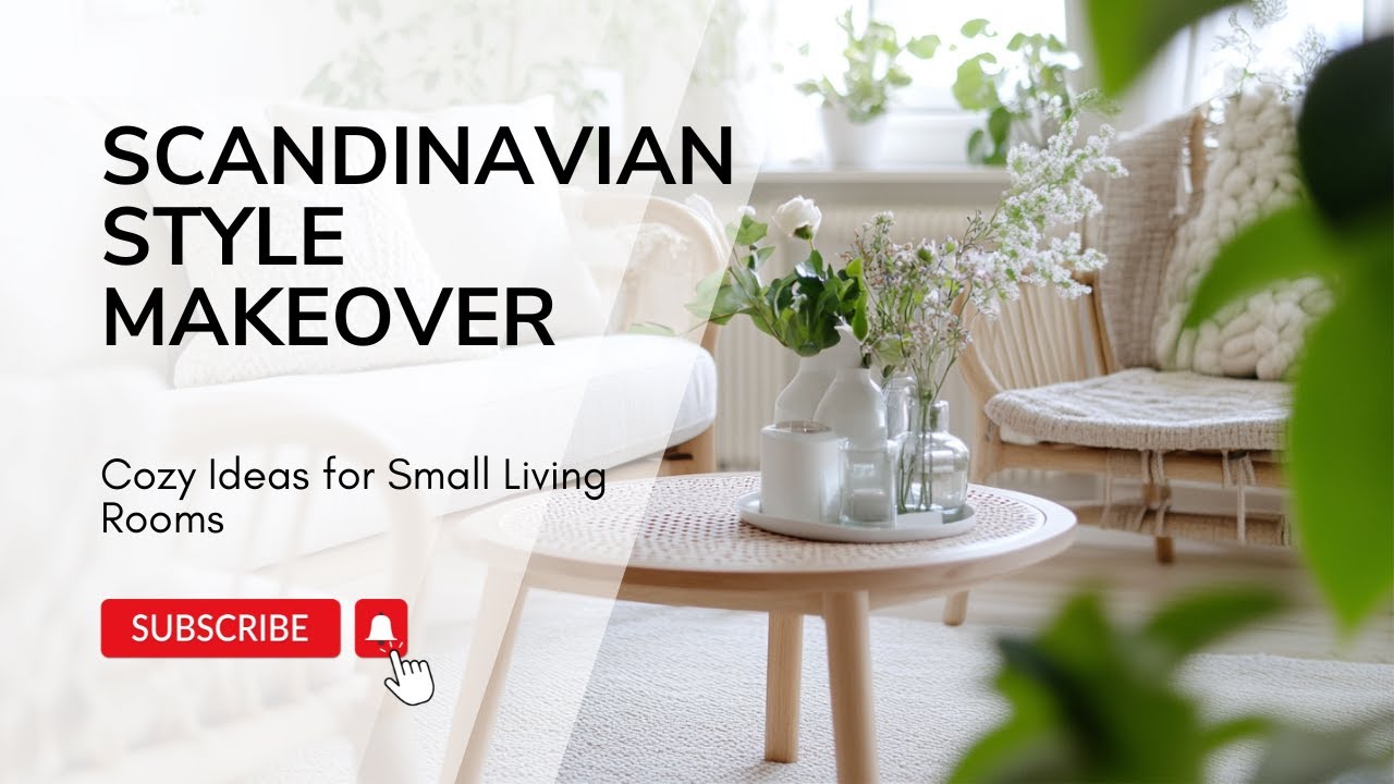 Fresh Look at Scandinavian Style Makeover Cozy Ideas For Small Living Rooms