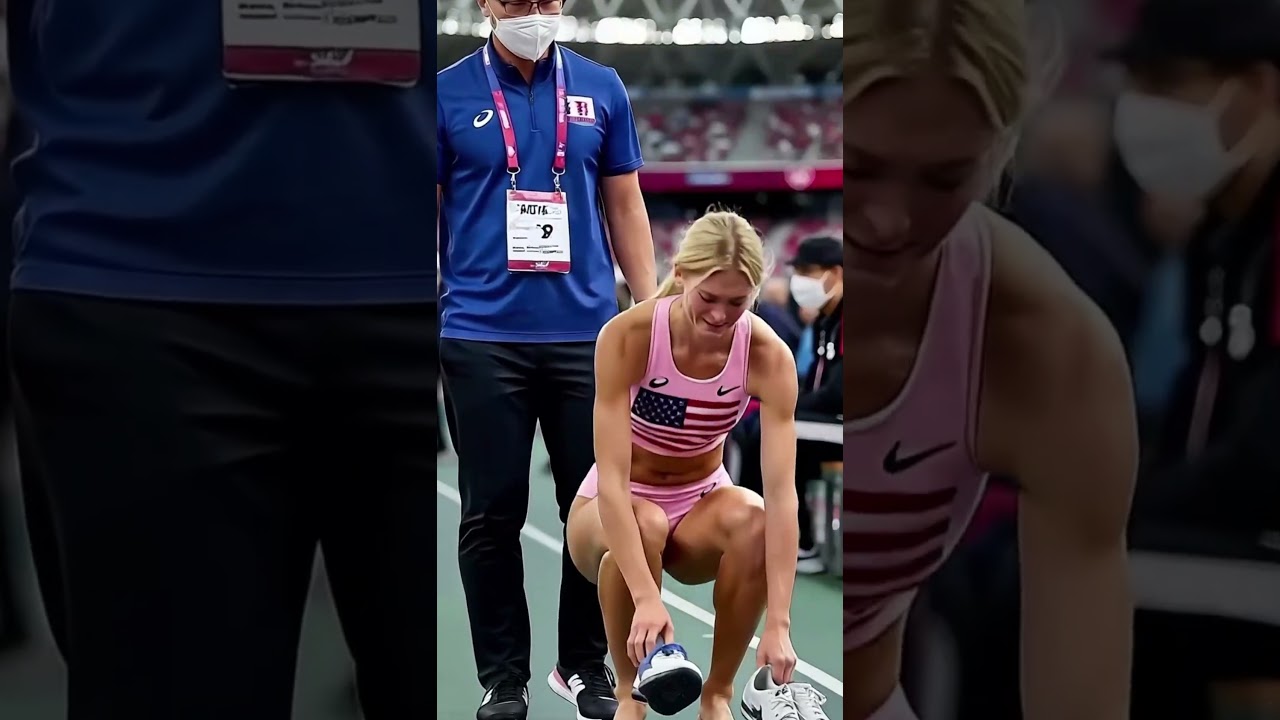 She Kept It Together... Until She Heard the Gold Medal Was Hers.