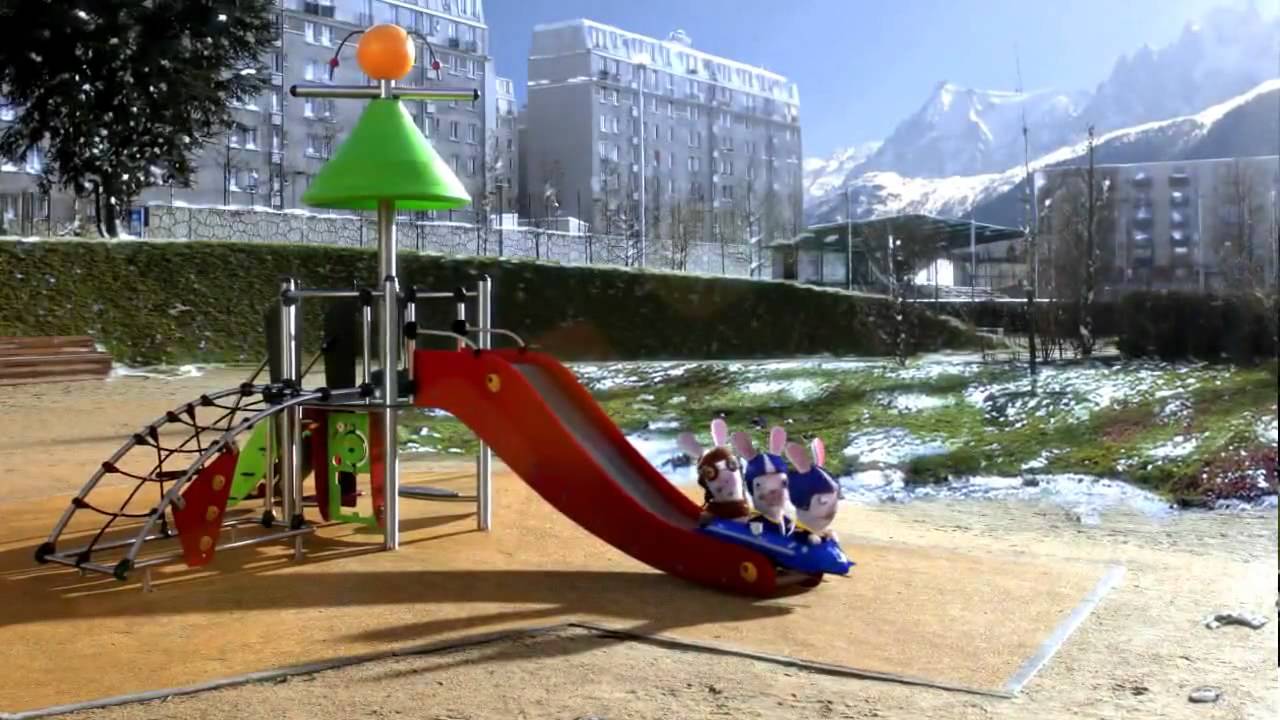 Raving Rabbids - Funny Olympic Bobsleigh Video HD - YouTube