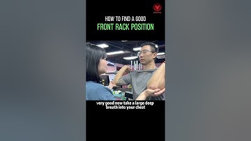 How to do a good FRONT RACK position