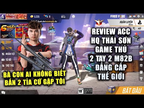 #1 Free Fire | Review Acc HQ Thái Sơn Thánh Bắn Tỉa 2 Tay 2 M82B Đẳng Cấp Thế Giới | Rikaki Gaming Mới Nhất