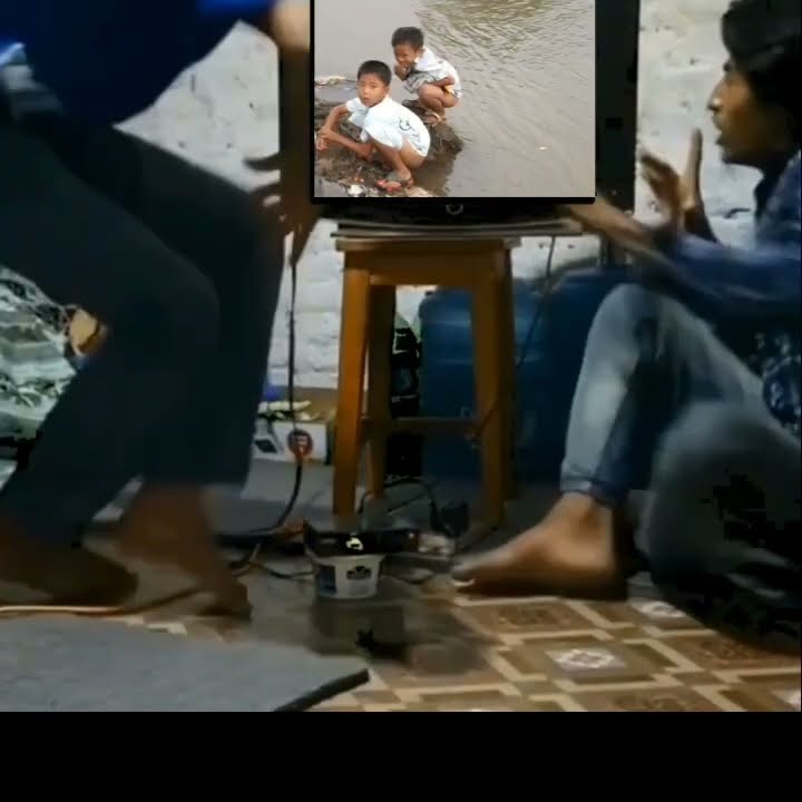 ngamuk dan hancurkan tv