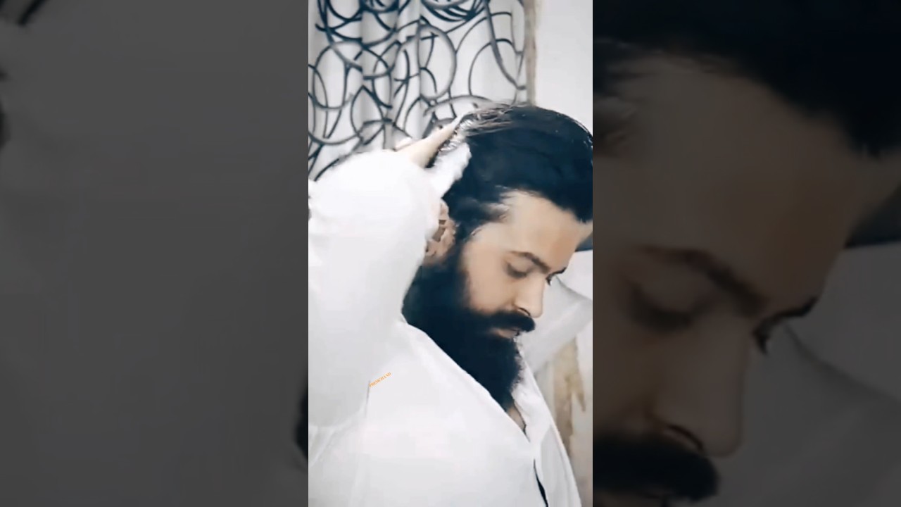 kgf Yash hairstyle for beard style 🤩I rocking Star ✨ Yash I