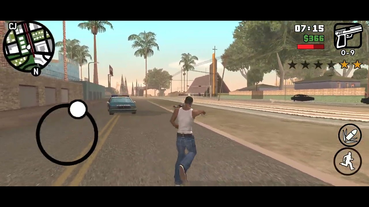 Спидран по уровню розыска с самого начала гта са(4 звезды) - YouTube