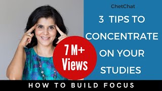 How to focus and concentrate on your studies for long hours, click
this link watch get 3 scientifi...