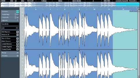 Cubase 5 - Processing Audio
