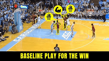 🏀 Baseline Play to Get Your Team an Open Shot 🏀