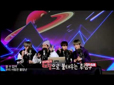 Treasure Hyunsuk, Jihoon, Yoshi and Yedam singing to BLACKPINK'S Playing With Fire