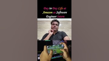 Life at Amazon as a Software Engineer Intern | A Day in My Life | #shorts