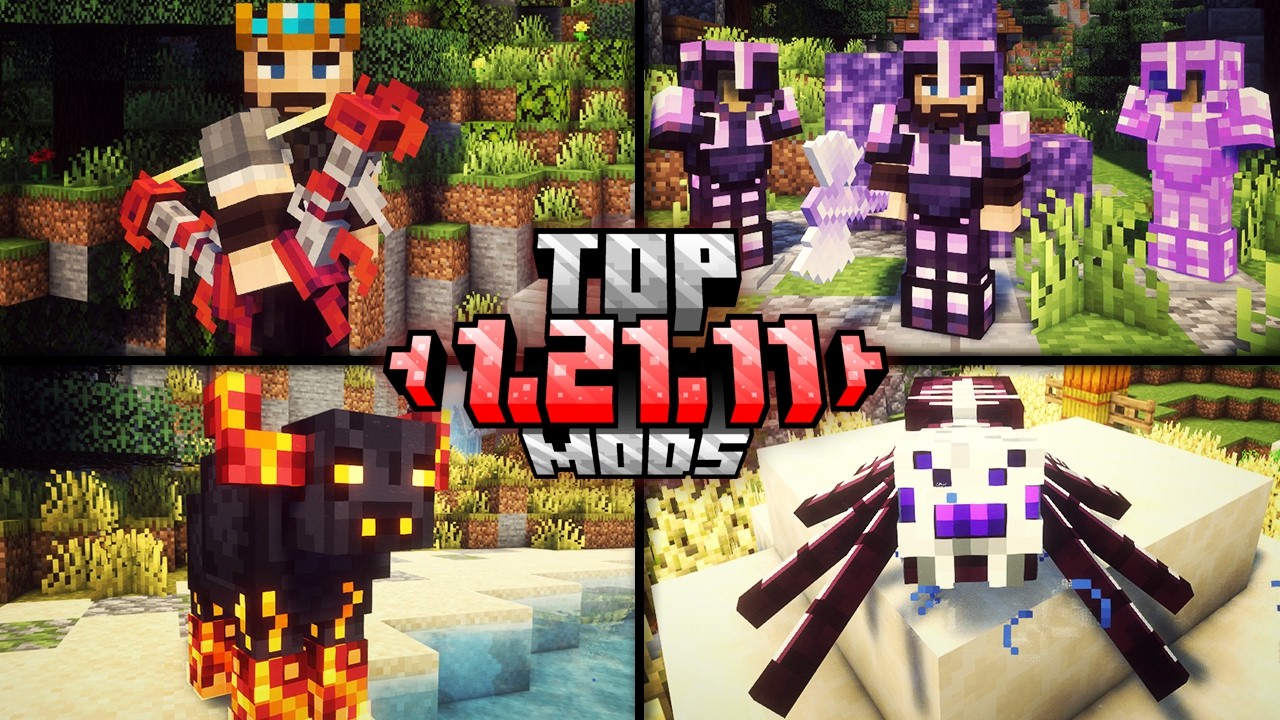 Топ-10 модов для Minecraft 1.21.11! (Forge/Fabric/NeoForge)