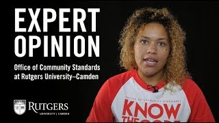 Expert Opinions: Janae Tucker on the Rutgers–Camden Office of Community Standards