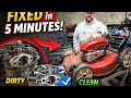 Toro push mower runs like garbage!