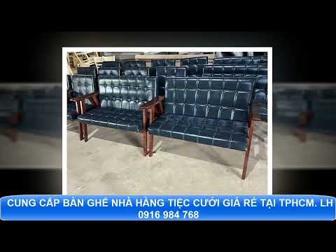 Video Bàn ghế nhà hàng tiệc cưới giá rẻ tại Thành Phố Hồ Chí... - youtube