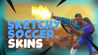 Fortnte 7.40 update video, fortnite Soccer Skin gameplay.