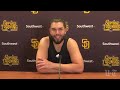 Padres' Eric Hosmer on the opportunity to win now, vibe at camp, fans, being a Top-3 offense & more
