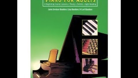 Bastien Piano For Adults - Row,Row,Row Your Boat