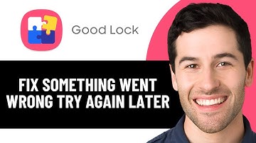 HOE JE IETS KUNT OPLOSSEN ALS ER IETS MISGEGAAN IS, PROBEER HET LATER NOG EENS IN DE GOODLOCK APP...