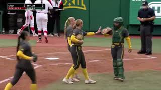Baylor Softball: Highlights vs. Utah (Game 2) | April 18, 2026