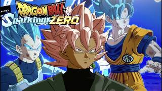 Dragon Ball Sparking! ZERO Goku Black Episode Battles Part 1 Future Trunks Arc