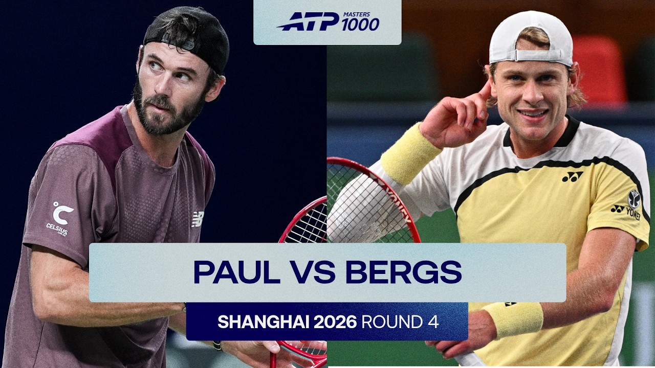 Tommy Paul vs Zizou Bergs Highlights | Shanghai 2026 Round 4