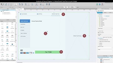 Debit/Credit Card Form using Axure -  Part 1
