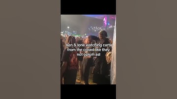 Ken Carson and Destroy Lonely at a Playboi Carti concert 👀 #kencarson #destroylonely #playboicarti