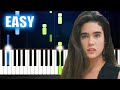 Mr.Kitty - After Dark - EASY Piano Tutorial