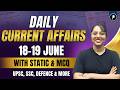 18-19 June Current Affairs 2026