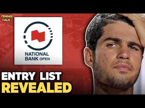 Canada 2026 Entry List Revealed | Alcaraz Withdraws | Tennis News