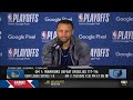 Stephen Curry Postgame Interview | Golden State Warriors beat Memphis Grizzlies 117-116