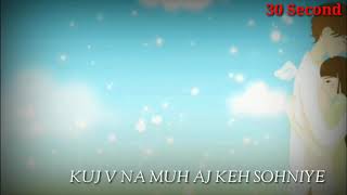 Akhiyan De Samne-Indeep Bakshi Status