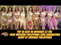 Top 20 Best in Swimsuit at Miss Universe Philippines 2026 Coronation Night by Showbiz Philippines