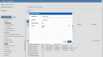 Creating a Standard View in iSupport