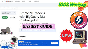 Create ML Models with BigQuery ML: Challenge Lab | 1 Lab = 1 Skill badge #GSP341 #qwiklabs #arcade