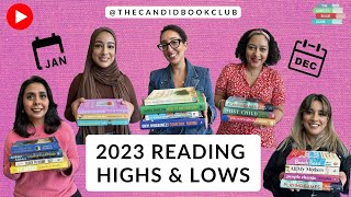 OUR FAVOURITE & LEAST FAVOURITE READS OF 2023 | THE CANDID BOOK CLUB