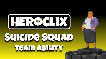 Heroclix Tutorial: The Suicide Squad Team Ability (Note: wording of T/A has changed)