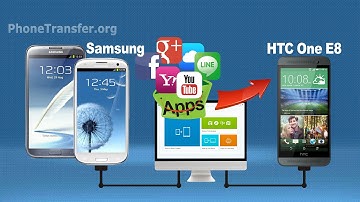 How to Sync Apps from Samsung Phone to HTC One E8 by MobileTrans?
