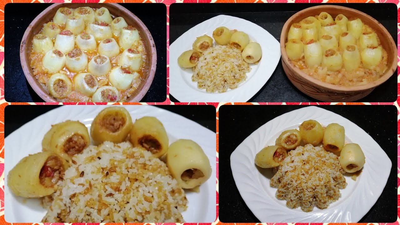 وجبه غدا صيامي تووحفه😋 طاجن البطاطس المحشيه في الفرن|أكلات صيامي |أكلات نباتيه