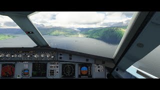 Msfs 2020 - Narsarsuaq Greenland Ndb Dme On Sloped Runway 6 4K Ultra