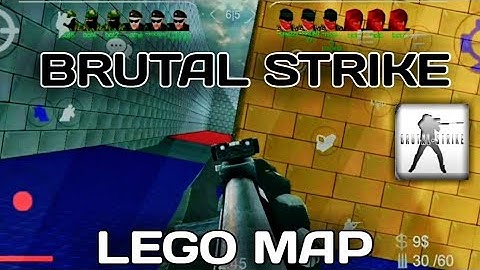 Brutal Strike Mobile | Classic Mode | CSGO Mobile | Lego Map | Online/Offline FPS Android Gameplay