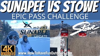 STOWE VS. MOUNT SUNAPEE - EPIC PASS CHALLENGE