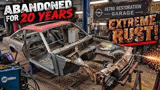 FULL REBUILD ] I Rebuilt an Extremely Rusty Classic. Abandoned Opel manta GTE