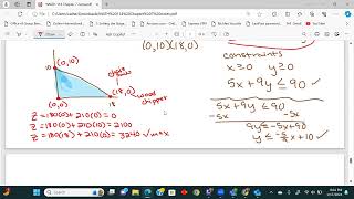 MATH 114 7.3 Applications of Linear Programming